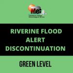 TTMS: Riverine Flood Alert discontinued